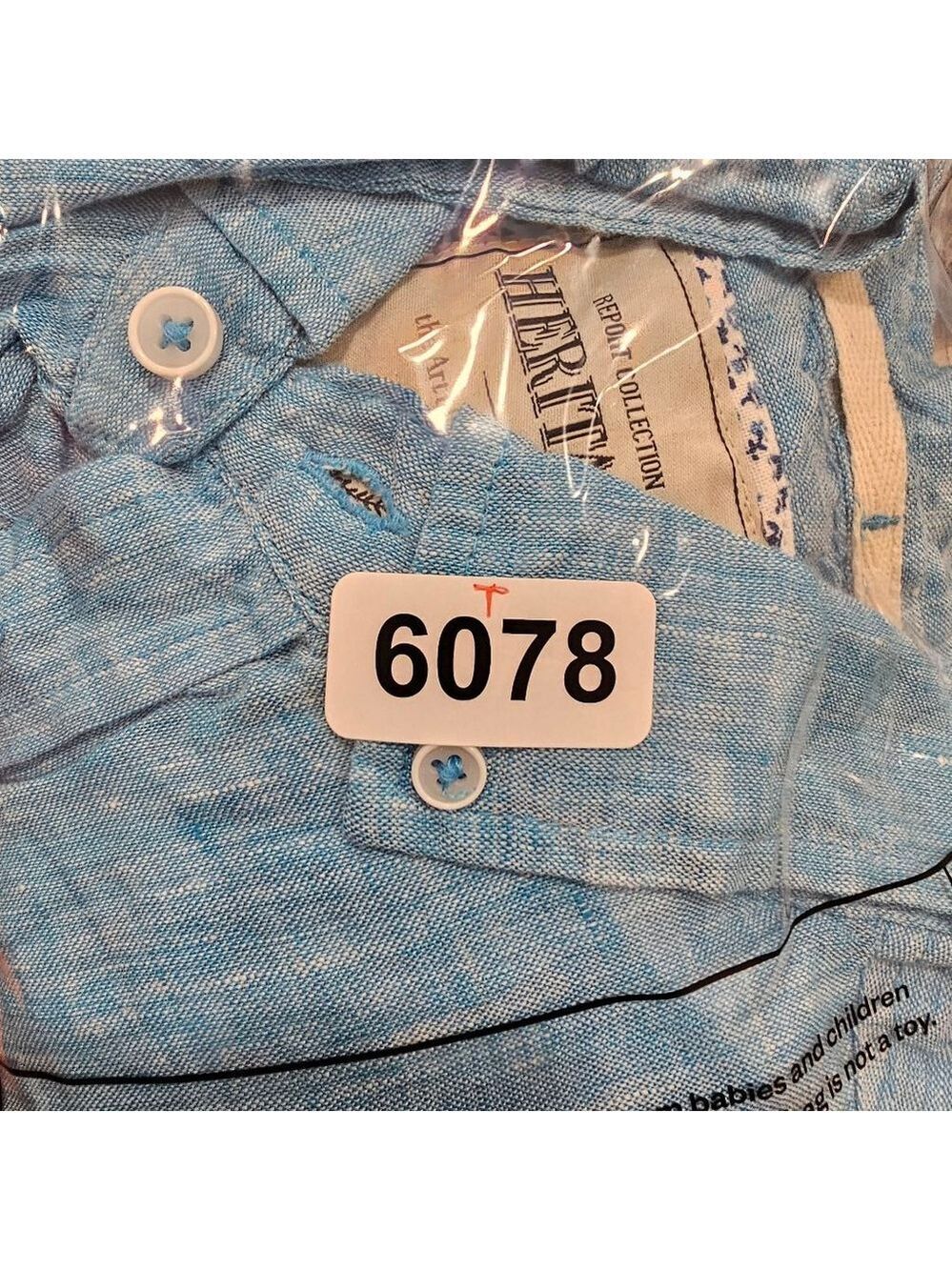 NWOT Heritage Report Collection Short Sleeve Linen Shirt Sz XL - Picture 8 of 8